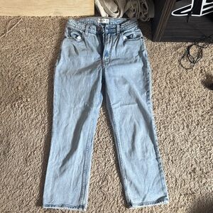 Abercrombie & Fitch Light Blue Straight Leg Jeans